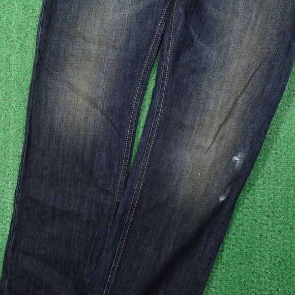 DIESEL INDUSTRY IAKOP SLIM TAPERED DARK WASH DENIM JEANS MENS SZ 32X32 - Picture 7 of 10